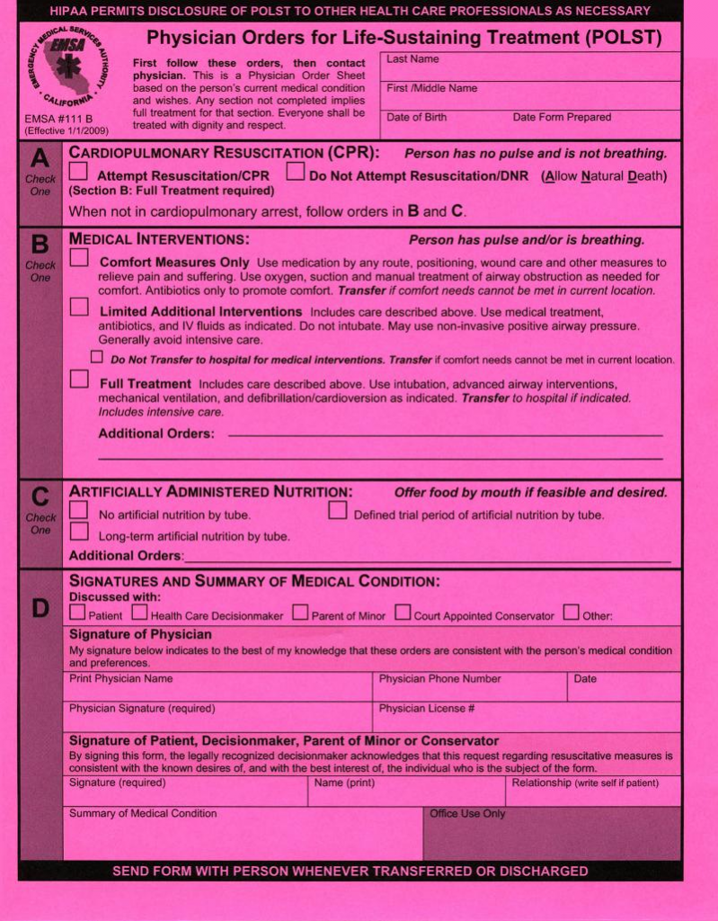 What is the difference between an Advance Health Care Directive and a ...